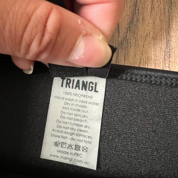 Triangl Crochet Blue Bikini Bottoms - Picture 6 of 6